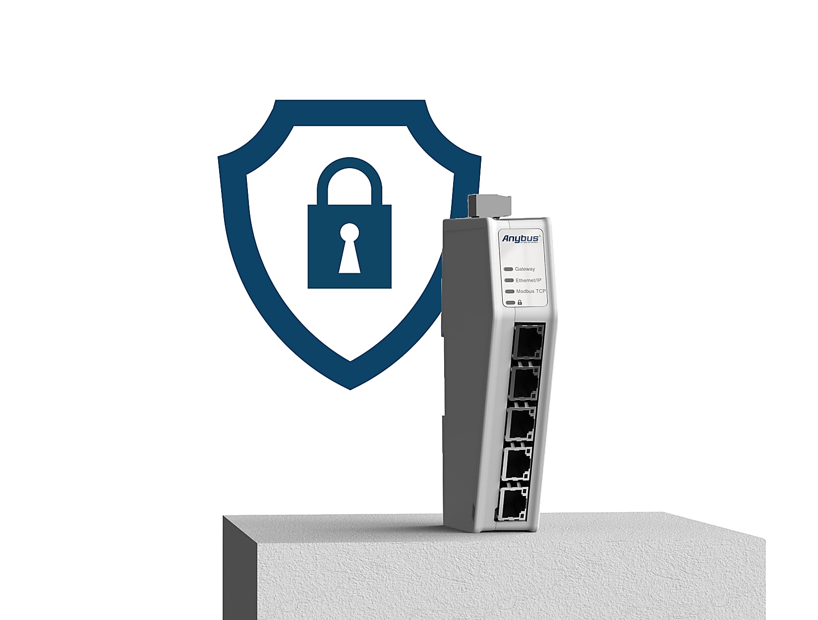 Integrierte Sicherheit im Anybus Communicator